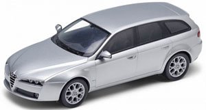 Alfa Romeo 159 Sport Wagon (Silver) (Diecast Car)
