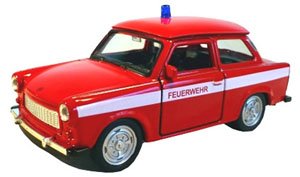 Trabant 601 Fire Department (Feuerwehr) Red (Diecast Car)