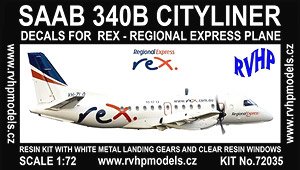 SAAB 3440B Cityliner [REX]  (1 Type Decal) (Plastic model)