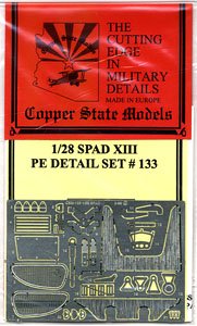 Photo-Etched Parts Set for Spad XIII (for Revell) (Plastic model)