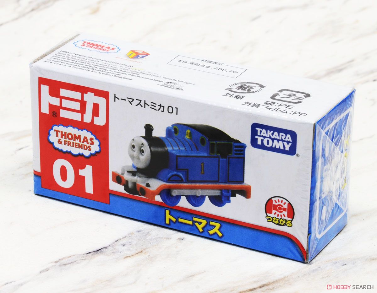 トーマストミカ 01 トーマス (ミニカー) (トミカ) パッケージ1