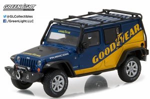 2016 Jeep Wrangler Unlimited - Goodyear with Roof Rack, Fender Flares and Winch (ミニカー)
