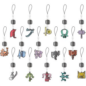 Monster Hunter XX Weapon Icon Stained Mascot Collection (Set of 15) (Anime Toy)