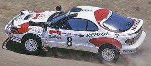 Toyota Celica GT-Four (ST185) 1992 No.8 Safari Rally Winner (Sainz) (Diecast Car)