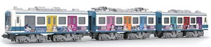 B Train Shorty Izuhakone Railway Series 3000 [Love Live! Sunshine!!] Wrapping Train Assort (6 Pieces) (Model Train)
