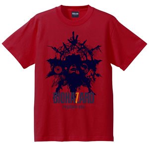BIOHAZARD 7 Tシャツ RED L (キャラクターグッズ)