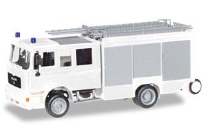 (HO) Mini Kit MAN M2000 Fire Truck HLF20 (Model Train)