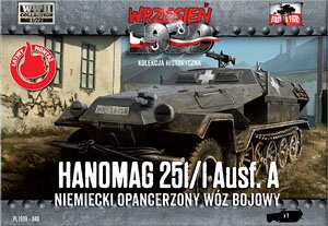 独・Sd.kfz.251 Ausf.A 装甲兵員輸送車 (プラモデル)