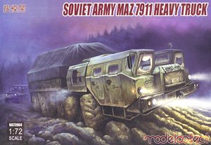ソ連軍 MAZ-7310 重トラック (プラモデル)