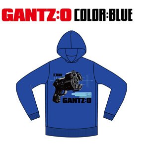 LIVERTINEAGE×GANTZ:O コラボパーカー GUN BLU S (キャラクターグッズ)
