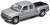 シボレー シルバラード 1999 EXTENDED CAB SPORTSIDE BOX (シルバー) (ミニカー) 商品画像1