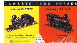 Classic Iron Horeses Central Pacific & Cabbafe Stack (Plastic model)