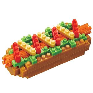 Nanoblock Hot Dog (Block Toy)