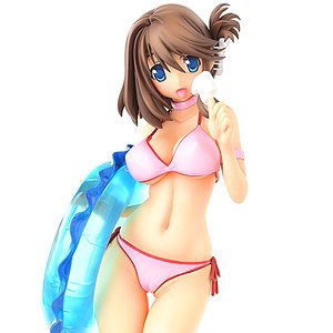 Manaka Komaki Summer Vacation Special Ver. Milk Bar (PVC Figure)
