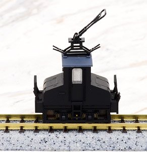 銚子電気鉄道 デキ3 電気機関車 (ビューゲル仕様・車体色：黒・動力付) (鉄道模型)