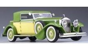 Rolls Royce Phantom II Croydon Victoria Closed 1932 Green (Diecast Car)