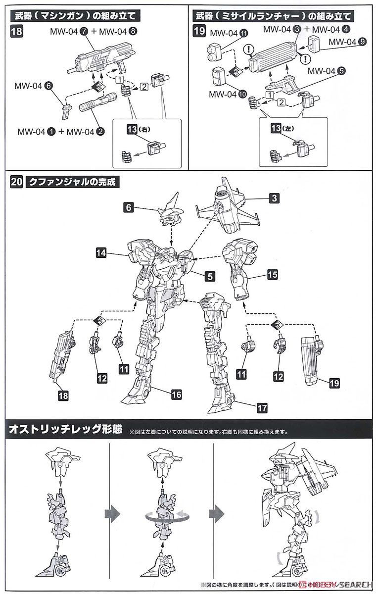 SA-16d Kfanjal:RE (Plastic model) Assembly guide5