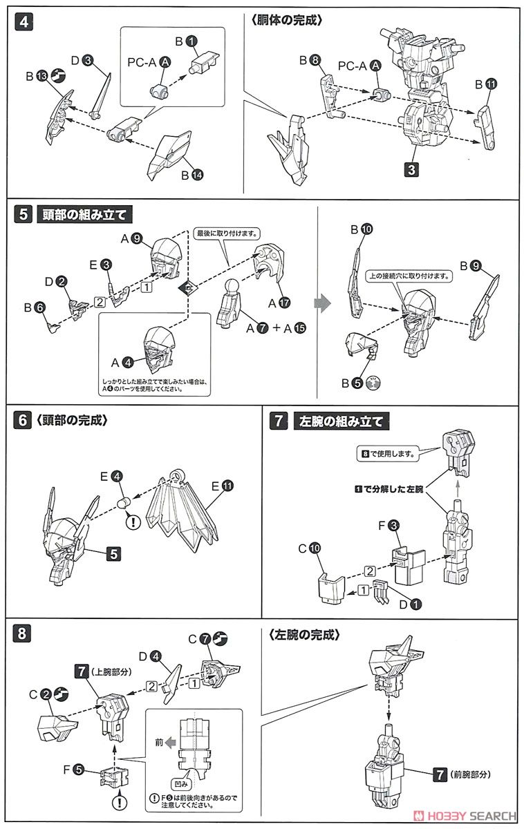 XFA-CnV Vulture:RE (Plastic model) Assembly guide2