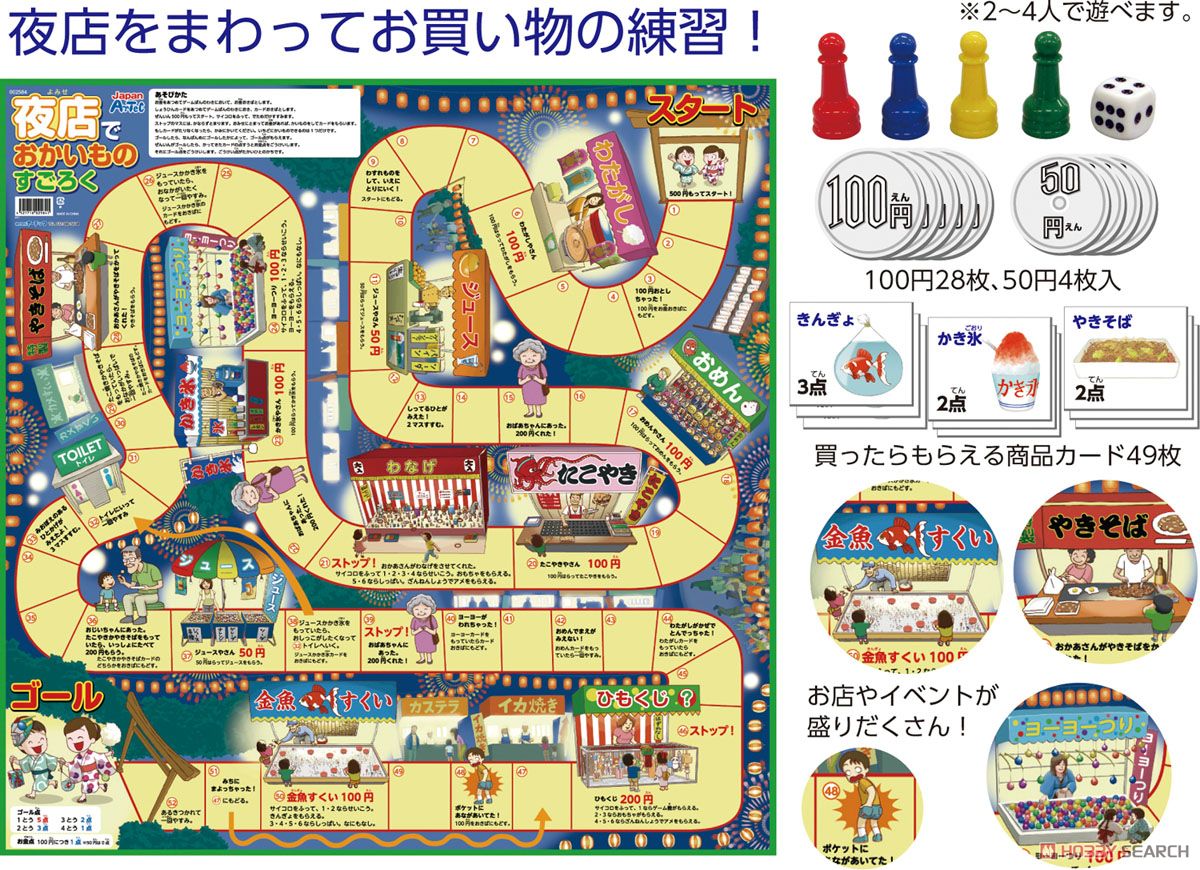 Shopping at Yomise Sugoroku (Educational) Item picture2