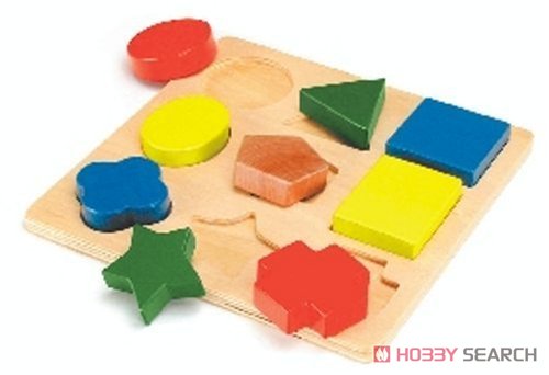 Shape Match  Puzzle C (Wooden Toys) Item picture1