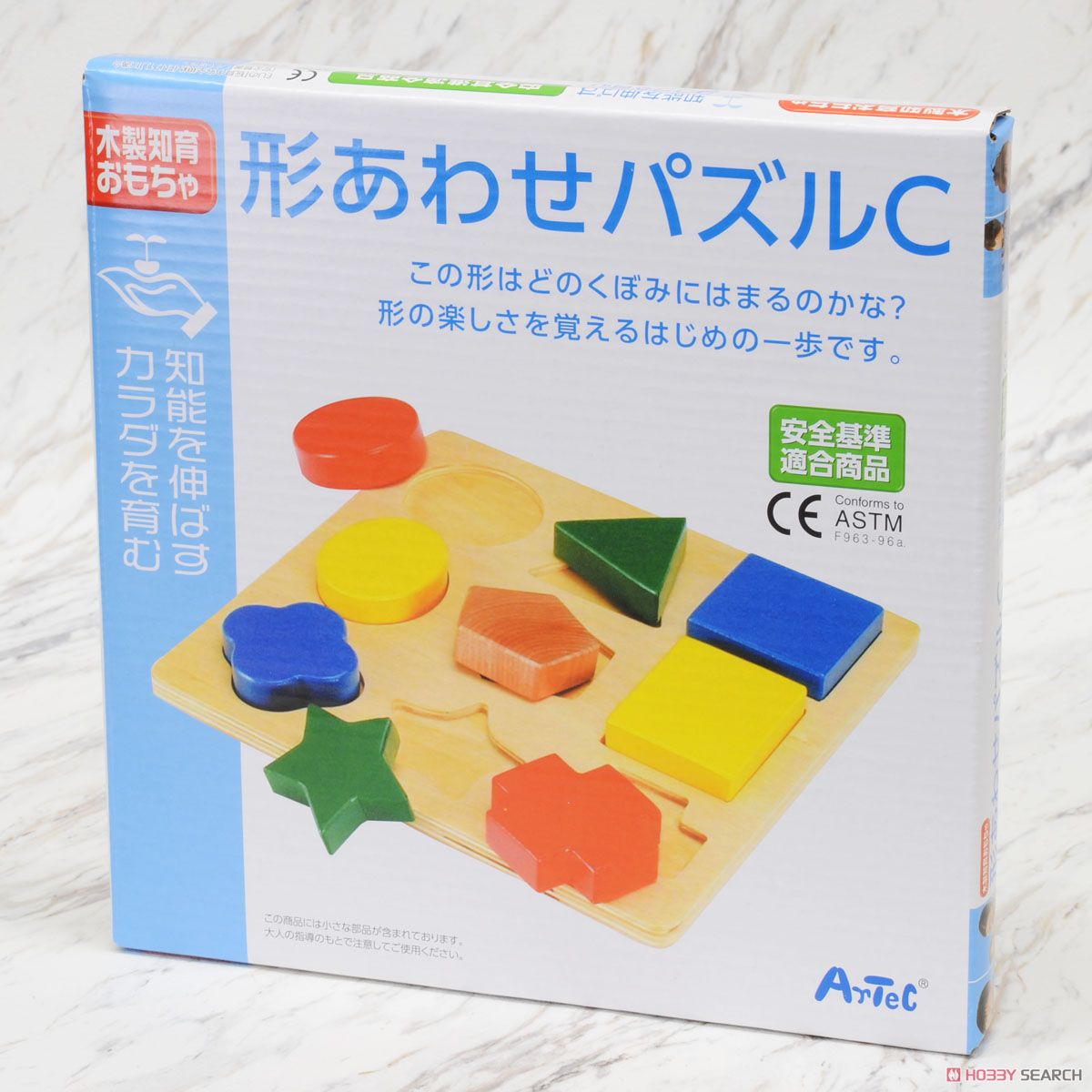 Shape Match  Puzzle C (Wooden Toys) Package1