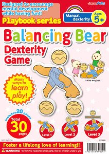 English version Playbook Balancing Bear Dexterity Game (Educational)