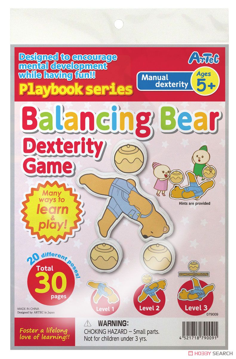 English version Playbook Balancing Bear Dexterity Game (Educational) Package1