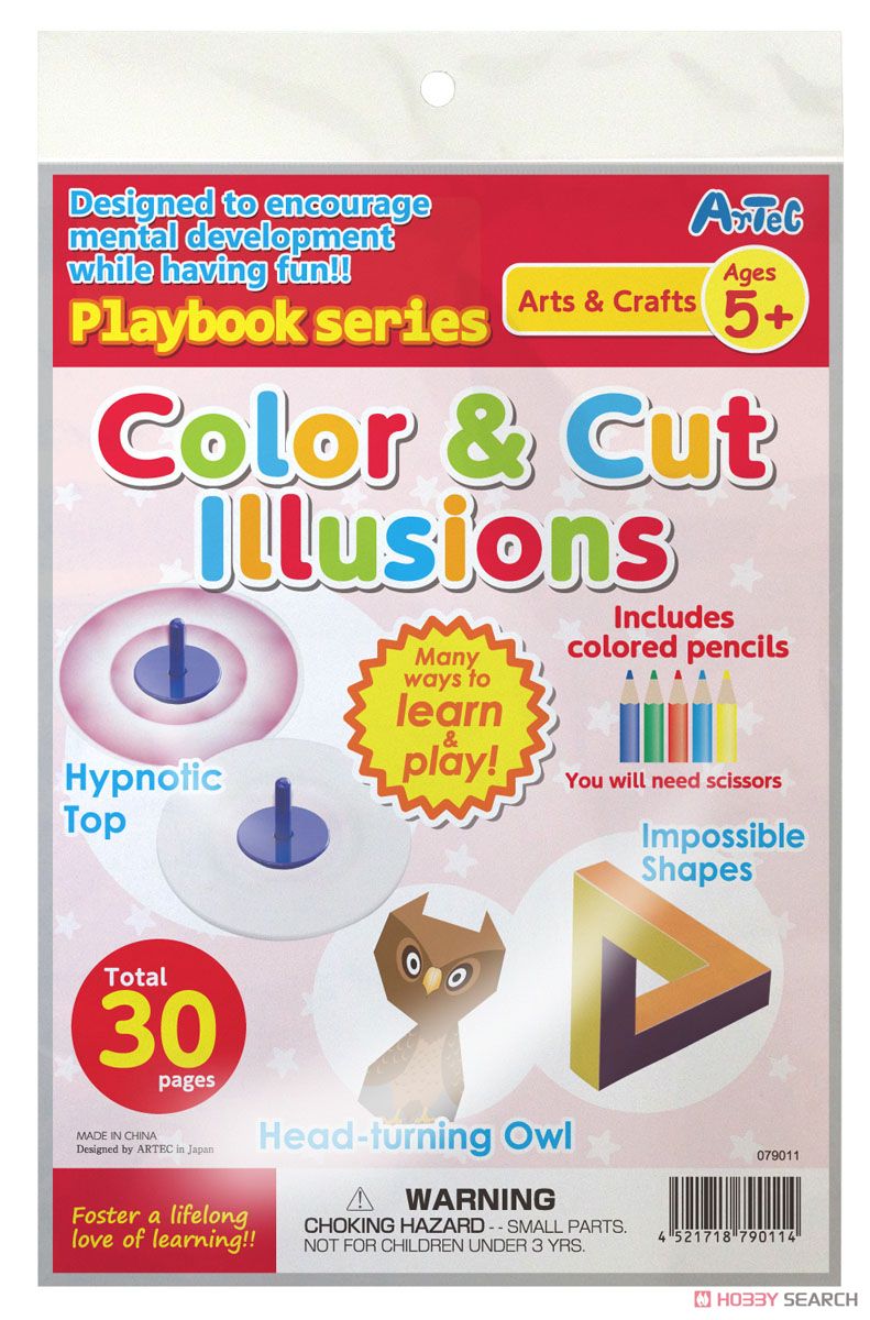 English version Playbook Color & Cut Illusions (Educational) Package1