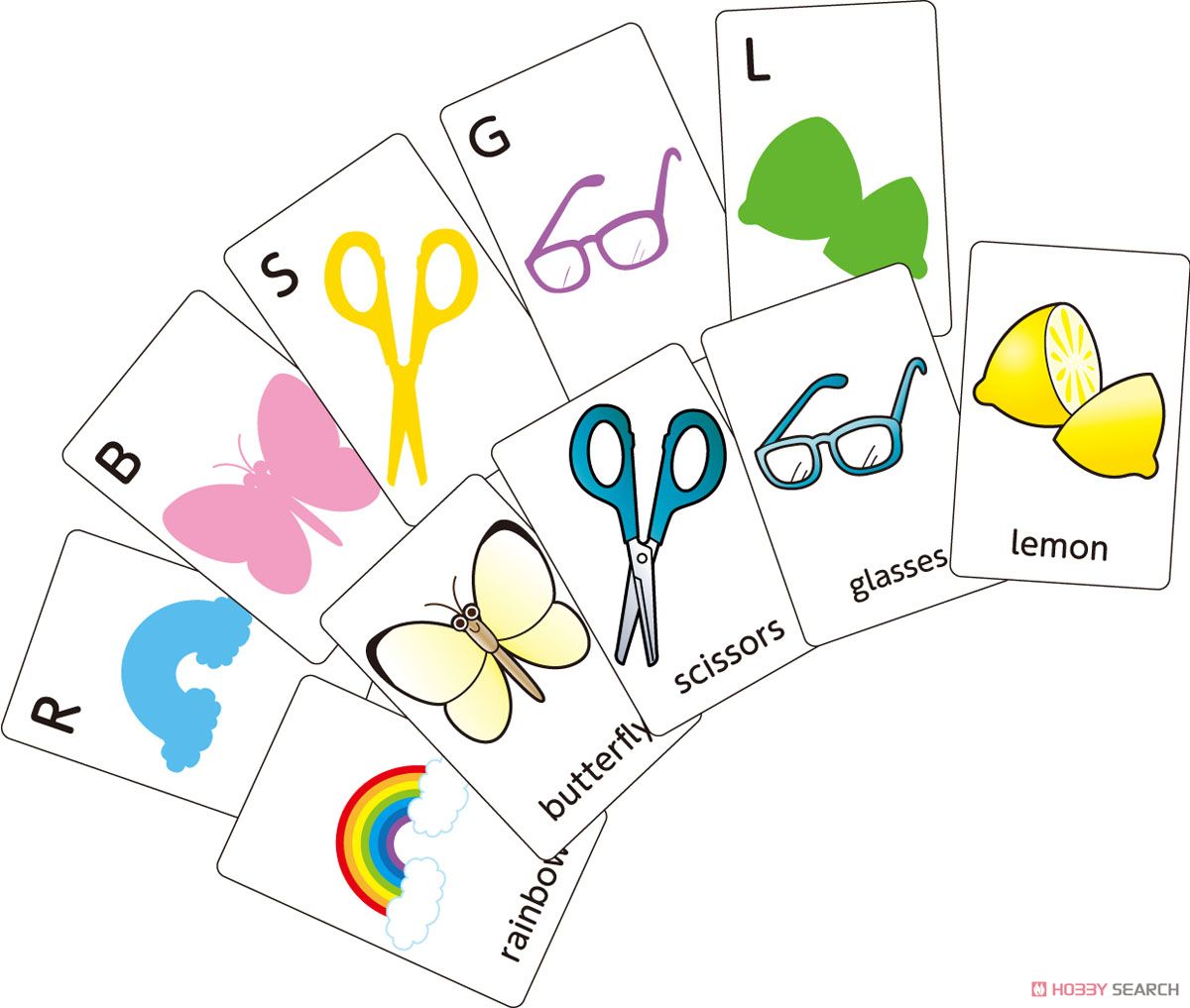 English version Playbook Letter Learning Cards (Educational) Item picture2