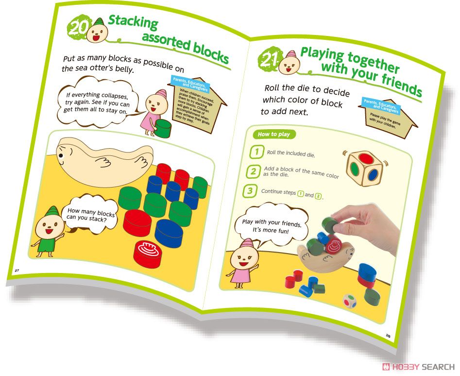 English version Playbook Stacking Sea Otter Dexterity Games (Educational) Other picture1