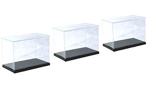 Model Cover Square (Landscape) Black (Set of 3) (Display)