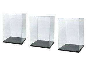 Model Cover Square (Extra Large) Black (Set of 3) (Display)