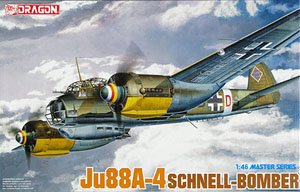 WWII ドイツ空軍 Ju88A-4 シュネルボマー (プラモデル)