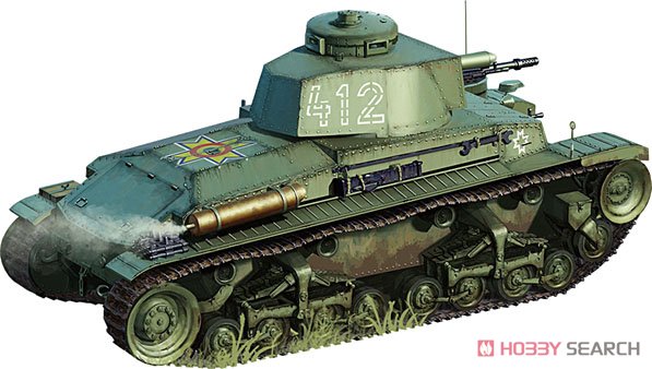 チェコ・シュコダLTVz35軽戦車＆ルーマニア・R2戦車 (2タイプ選択式) (プラモデル) その他の画像1