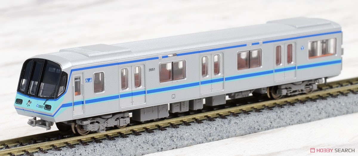 横浜市営地下鉄 3000形・3000S編成 (6両セット) (鉄道模型) 商品画像3