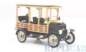Ford Model T Woody 1925 Black (Diecast Car)