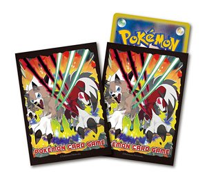 Pokemon Card Game Sun & Moon Deck Shield Lycanroc (Card Sleeve)