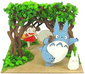 [Miniatuart] Studio Ghibli Mini: `My Neighbor Totoro` Secret Tunnel (Unassembled Kit) (Railway Related Items)