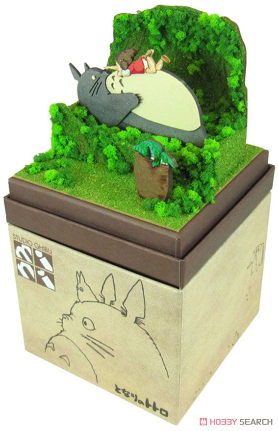 [みにちゅあーと] スタジオジブリMini となりのトトロ メイとトトロ (組み立てキット) (鉄道関連商品) 商品画像2