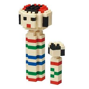 nanoblock こけし (ブロック)