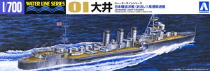 軽巡洋艦 大井最終時高速輸送艦 (プラモデル)