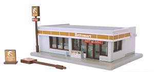 (Z) Z-Fookey Convenience Store (Gray) (Pre-colored Completed) (Model Train)