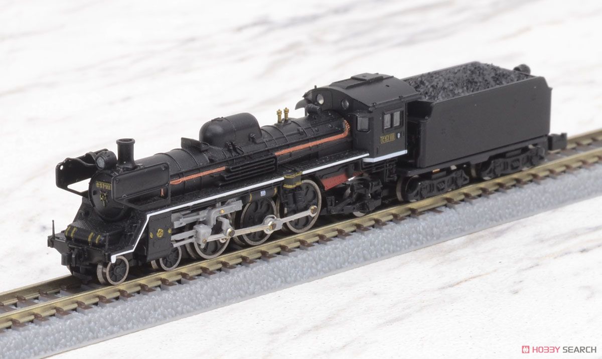 (Z) 国鉄 C57形 蒸気機関車 111号機タイプ (門鉄デフ) (鉄道模型) 商品画像2
