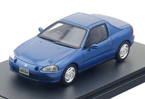 Honda CR-X Delsol SiR (1992) Captiva Blue/Pearl (Diecast Car)