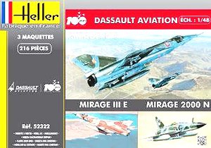 Dassault 100th Anniversary Set (Set of 3) (Plastic model)