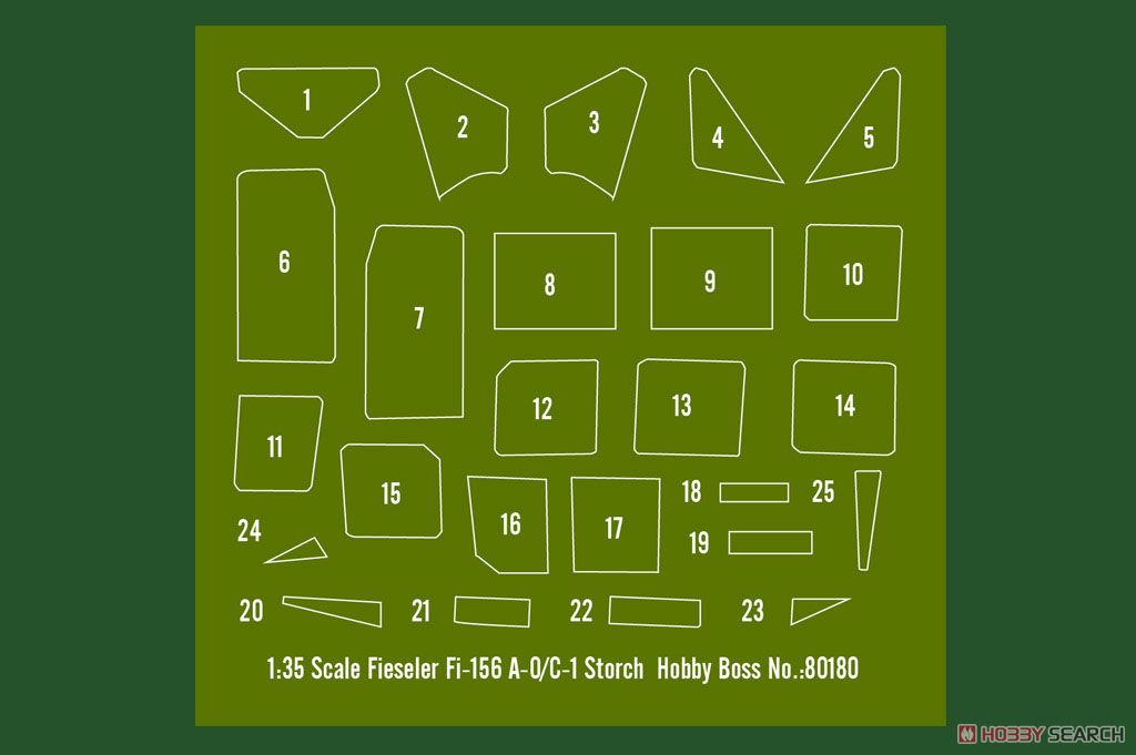 フィーゼラー Fi156A-0/C-1シュトルヒ (プラモデル) 商品画像6