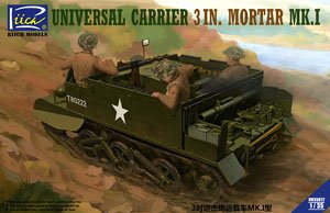 UK Universal Carrier Mk.I 3 inch Mortar (Plastic model)