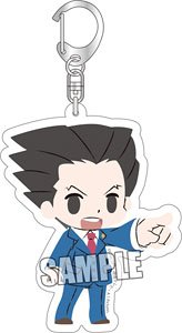 chipicco [Ace Attorney - The`Truth`, Objection!] Acrylic Key Ring [Phoenix Wright B] (Anime Toy)