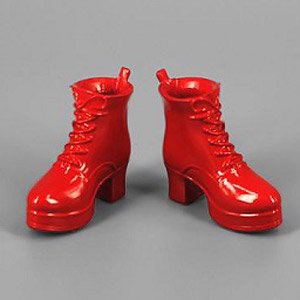 ZY-Toys 1/6 Women`s Fashion Boots C (Red) (ZY16-24C) (Fashion Doll)