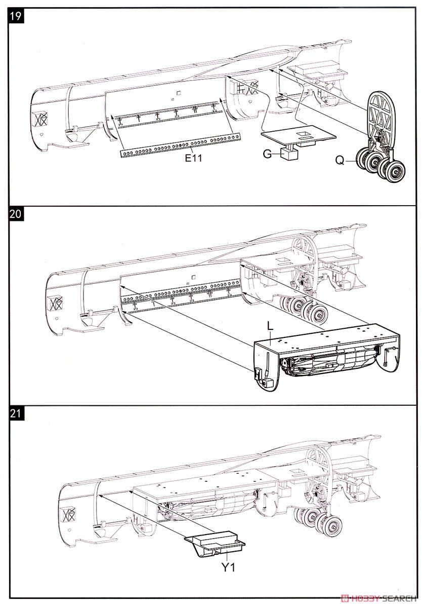 B-52G ストラトフォートレス (プラモデル) 設計図10